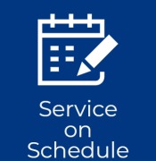 Service on Schedule